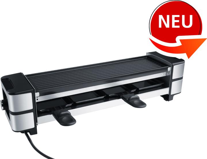 Actual product image Steba RC 140 Raclette 4 Pfännchen Grillfläche 38,5x11cm