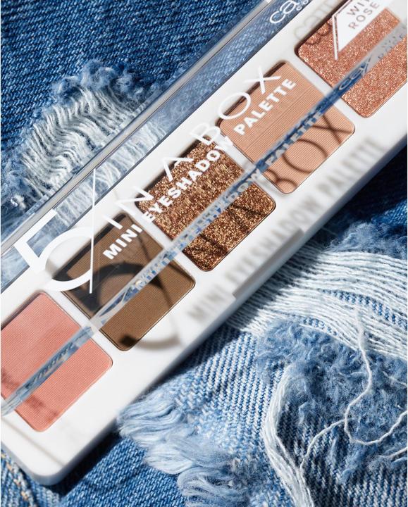 Actual product image Catrice 5 In A Box Mini Eyeshadow Palette (Elegant khaki look)