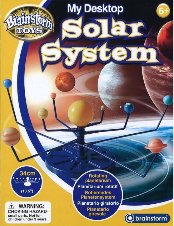 Actual product image Brainstorm My Desk Solar System