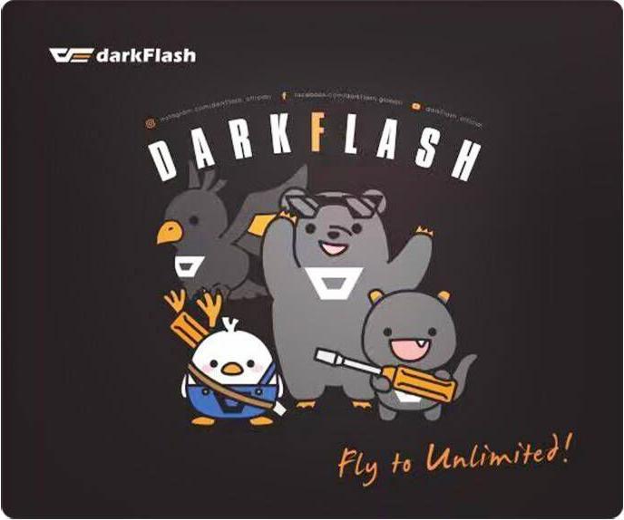 Actual product image Darkflash Tech Gaming Mouse Pad Darkflash