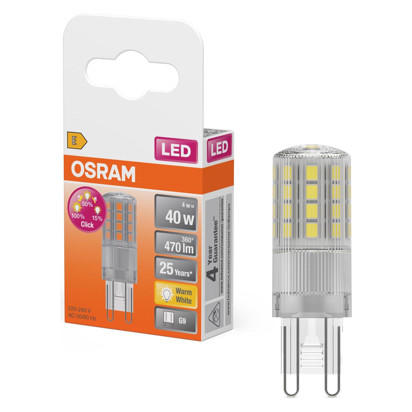 Osram, Verlichtingsmiddel, Ster+ 3xd Pin (G9, 470 lm, 1 x)