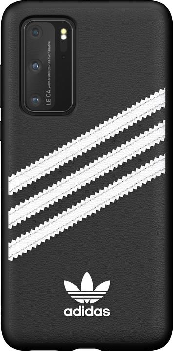 Actual product image adidas Back Cover Moulded PU Huawei P40 Black (Huawei P40)