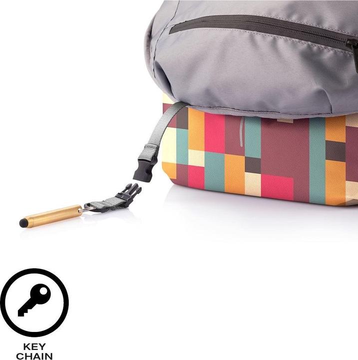 Produktbild XD Design PLECAK ANTYKRADZIEŻOWY BOBBY SOFT GEOMETRIC P/N: P705.867 (16 l)