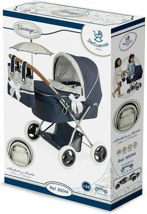 Productafbeelding DeCuevas Vintage Poppenwieg 38 x 65 x 60 cm