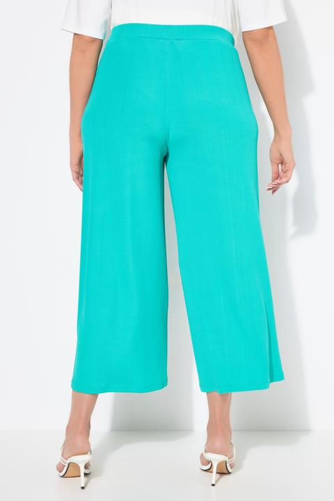 Produktbild Ulla Popken Culotte, Struktur, wadenlang, gerades Bein, Elastikbund (58, 60)