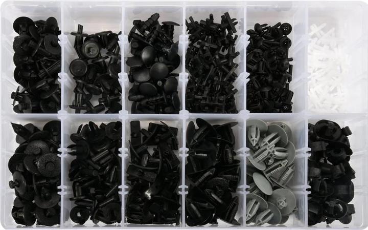 Produktbild Yato KFZ/Auto Befestigung Clips Sortiment Box 350tlg. VOLVO ( YT-06655)