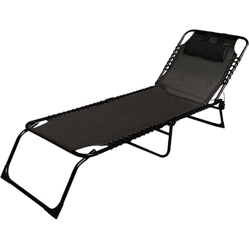 Marbueno, Sdraio, Sun-lounger Black 190 x 27 x 58 cm Casual (190 cm)