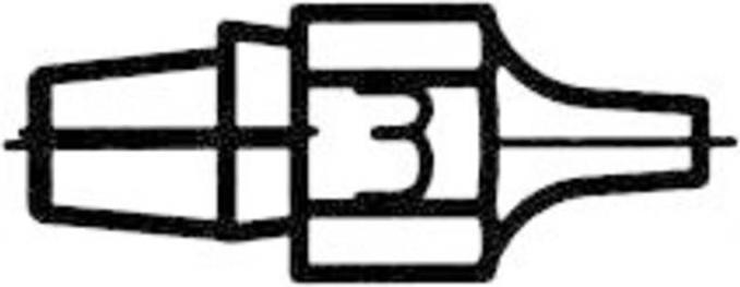 Actual product image Weller Erem DX 113, DX 113 HM Replacement desoldering nozzle 1.2mm, for DSX80 and DXV80 desoldering irons (Desoldering set)