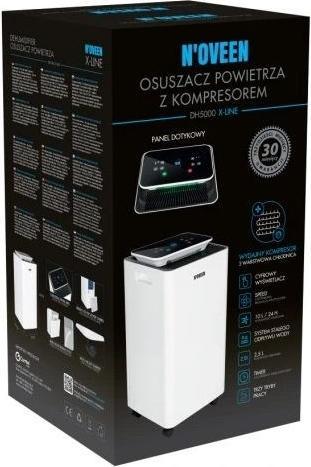 Actual product image Noveen Osuszacz powietrza z kompresorem DH5000 X-LINE (40 m², 10 l/24h)