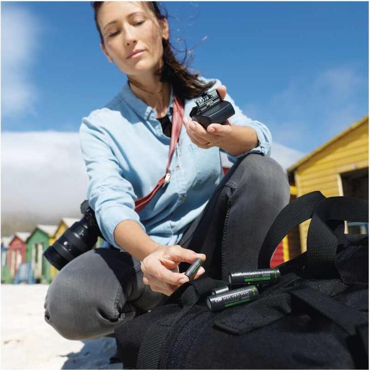 Produktbild GP Batteries B2420 household battery Rechargeable battery AA Nickel-Metal Hydride (NiMH) (4 Stk., AA, 2000 mAh)