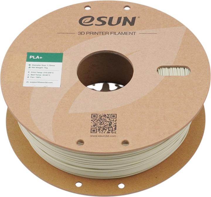 Produktbild eSUN PLA+ Hell Khaki Filament 1.75mm 1Kg (PLA+, 1.75 mm, 1000 g, Beige)