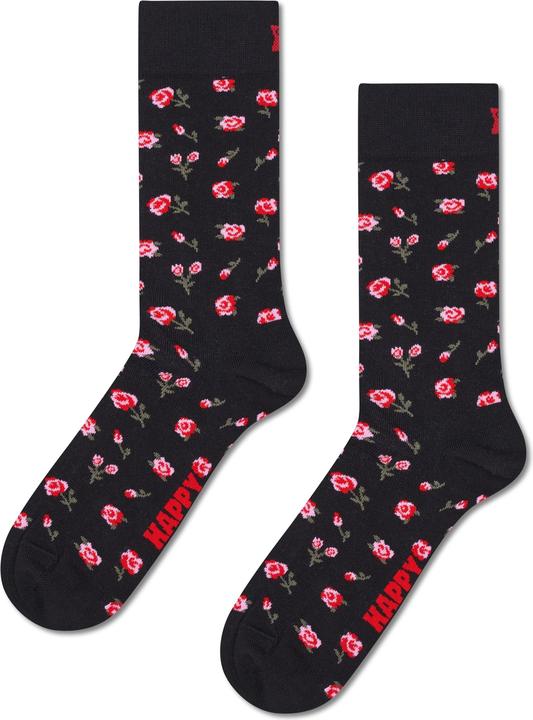 Happy Socks Roses Sock (Confezione singola, 36 - 40)