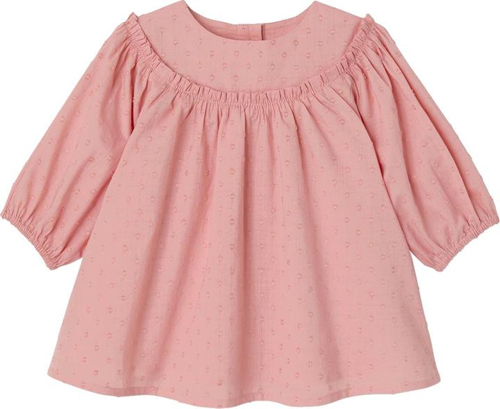 Image du produit Vertbaudet Baby Kleid mit Plumetismuster (62)