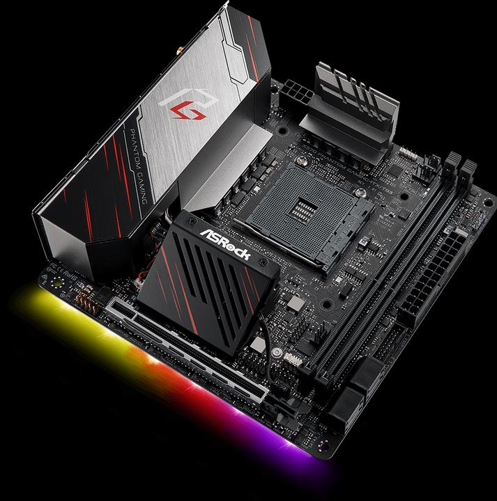 Produktbild AsRock X570 Phantom Gaming-ITX/TB3 (AM4, AMD X570, Mini-ITX)