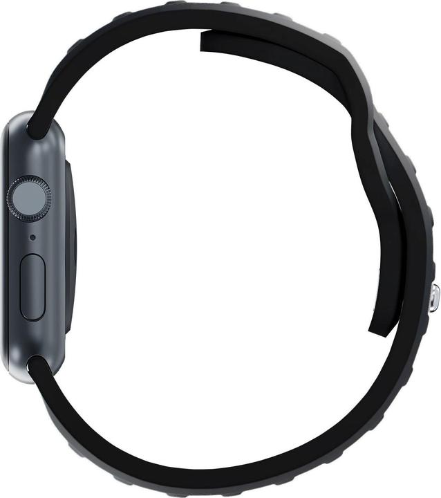 Produktbild 3MK Silicone Watch Strap czarny/black dla Apple Watch 38/40/41mm (Silikon, Edelstahl)
