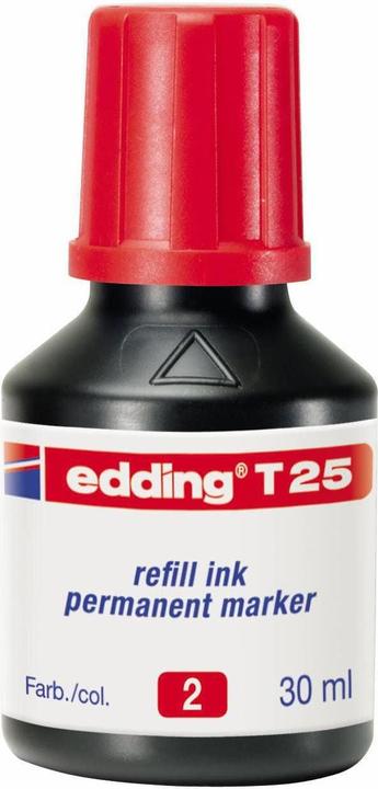 Produktbild Edding Nachfülltusche T25 (Füllertinte, Rot, 35 mm)