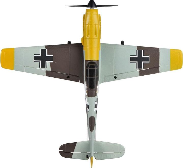 Immagine prodotto Top-RC Warbird Mini BF-109 450 mm, giallo, RTF (Merlo, Motore multiplo)
