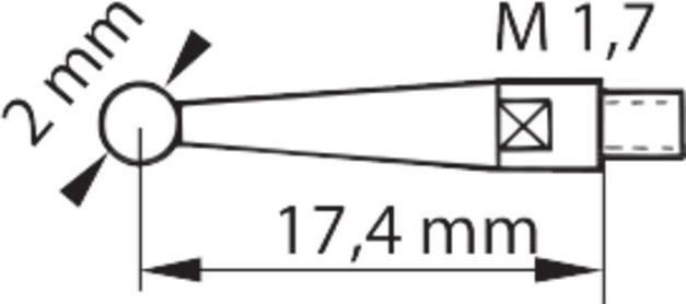 Produktbild Mitutoyo Fühlhebelmessgerät mit schräg stehender Uhr, Messbereich je Richtung / Gehäuse-Durchmess...