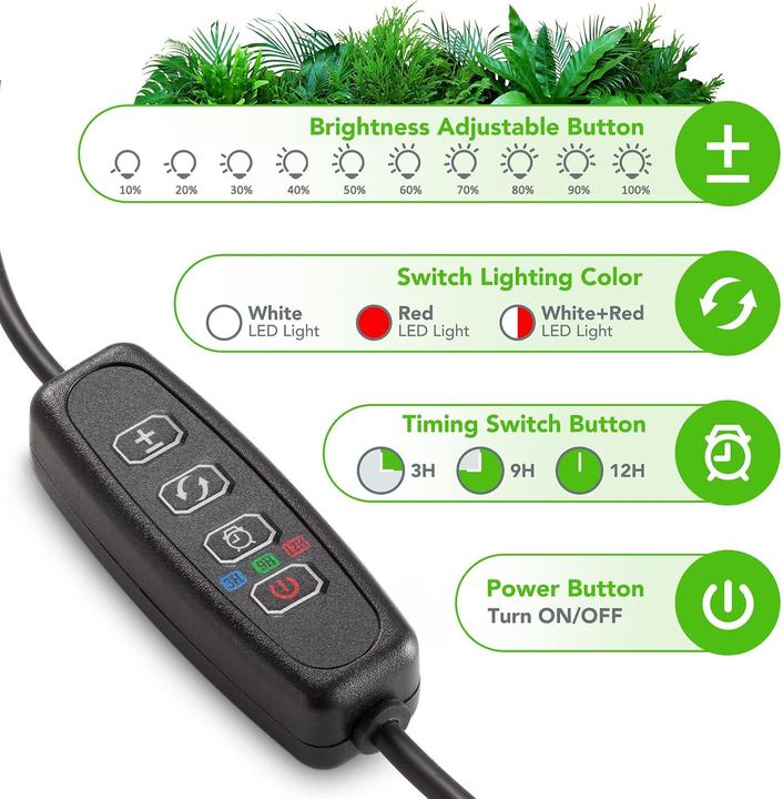 Immagine prodotto Cokolila LED Pflanzenlampe (LED, 240 V)