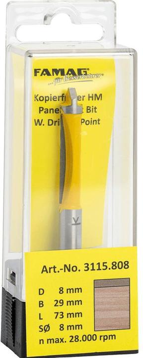 Actual product image Famag Mill