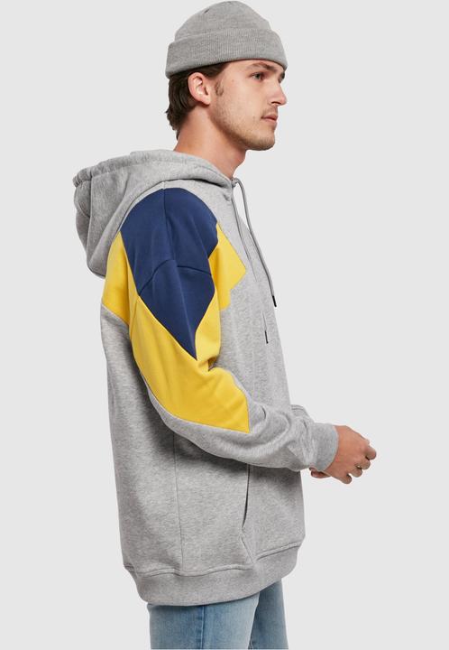 Immagine prodotto Urban Classics Felpa con cappuccio oversize a 3 toni (M)