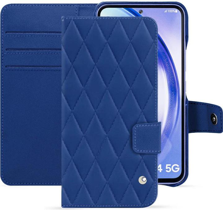 Bleu océan - Couture ( Nappa - Pantone #15458a)