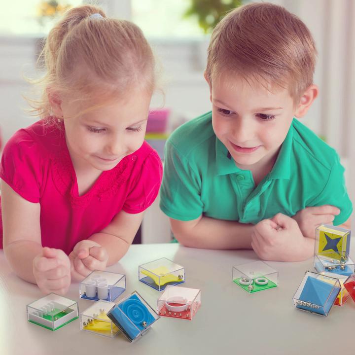 Image du produit The twiddlers 28 pièces de mini-puzzles, jeux de réflexion en cube