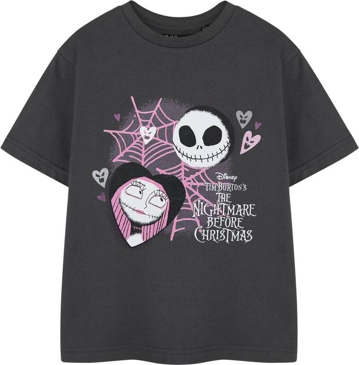 Produktbild The Nightmare Before Christmas Lovers TShirt Mädchen kurzärmlig (158, 164)