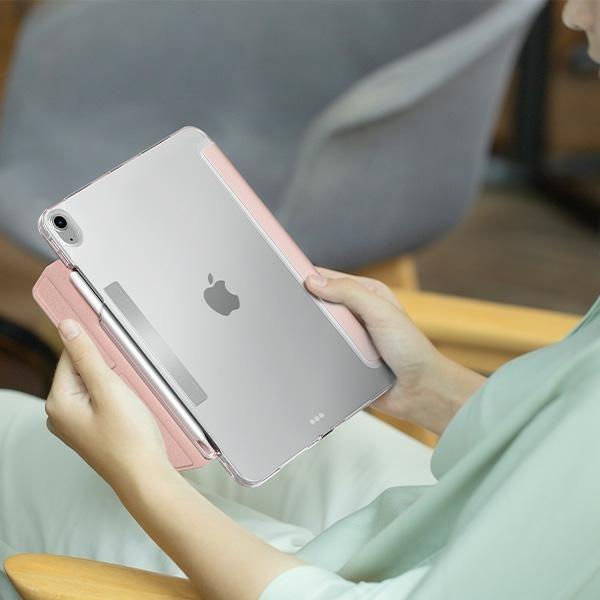 Actual product image Uniq etui Camden Click iPad Air 13" (2024) fioletowy/light violet (Apple iPad Air 13 2024, Apple iPad Air 13 2025, Apple iPad Air 13 2026)