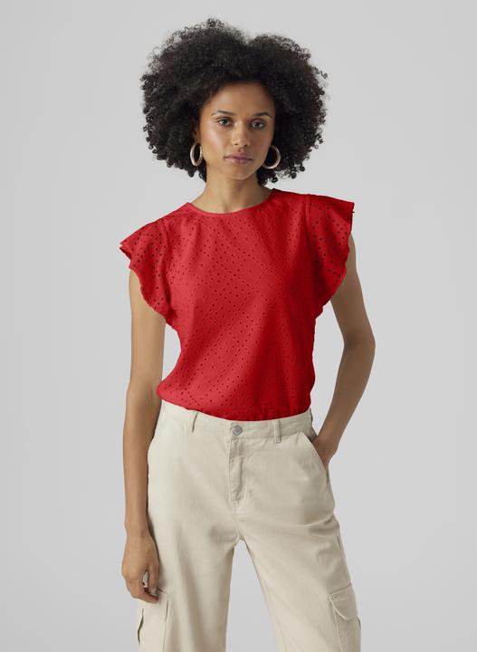 Actual product image Vero Moda Vmtassa Sl Frill Top Noos (S)