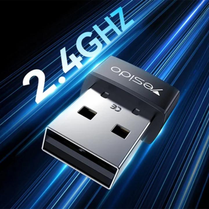 Actual product image Yesido WiFi Wireless USB-A Adapter 150Mbps