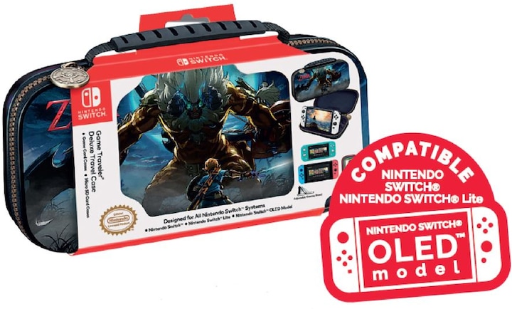 Actual product image Bigben Deluxe Travel Case Zelda (Switch Lite, Switch OLED)