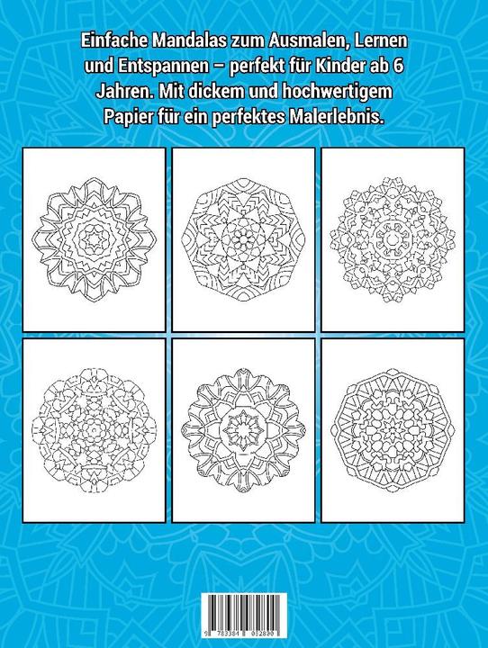Produktbild Mandala Malbuch für Kinder
