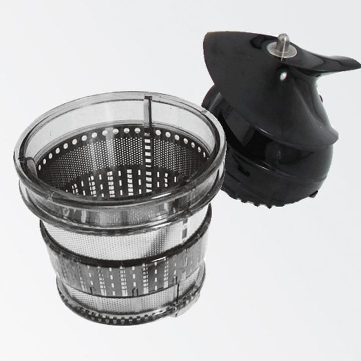 Actual product image Girmi Slow Juicer Juicer silver/black 400 Watt