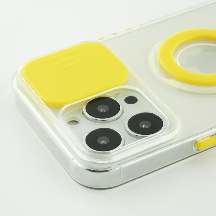 Immagine prodotto PhoneLook Coperchio con cursore della fotocamera e anello (Apple iPhone 13 Pro Max)