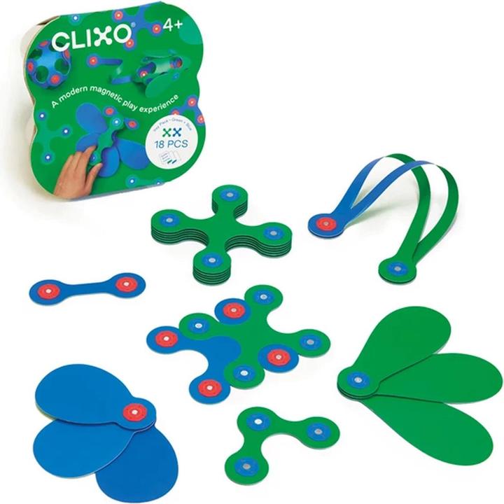 Actual product image Clixo Magnetic building toy Itsy