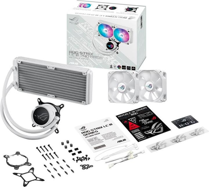 Produktbild ASUS Rog Strix Lc Iii 240 Argb Wht