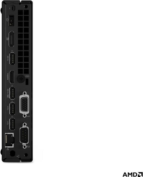 Actual product image Lenovo ThinkCentre M75q Mini PC AMD Ryzen? 5 5600GE 16 GB DDR4-SDRAM 512 GB SSD Windows 11 Pro Black (512 GB, 16 GB, AMD Ryzen 5 5600GE, AMD Radeon Graphics)