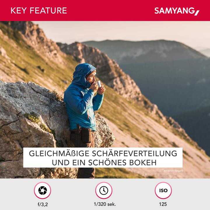 Actual product image Samyang AF 85mm f/1.4, Canon EF (Canon EF, Canon EF-S, APS-C / DX, full size)