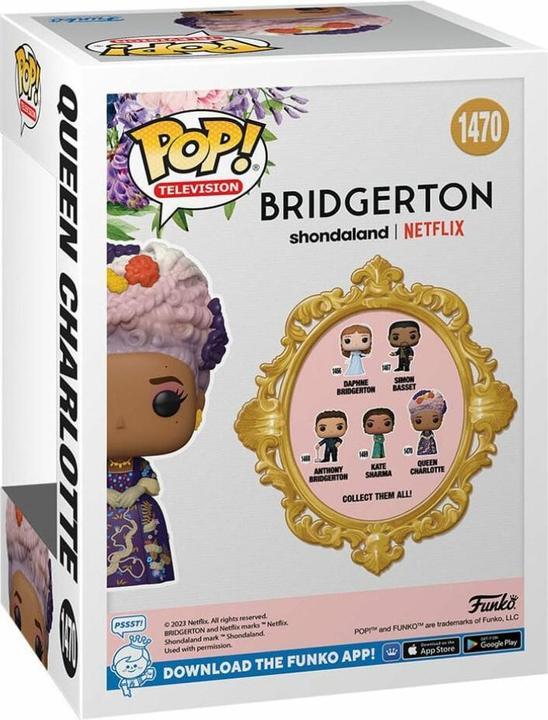Immagine prodotto Funko Figura in vinile di Bridgerton POP! TV Queen Charlotte 9 cm