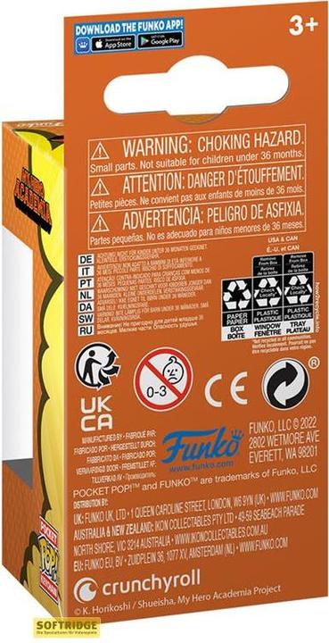 Actual product image Funko Key POP! My Hero Academia : Dabi (hideout)