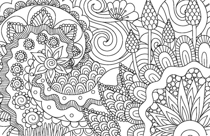 Immagine prodotto 50 carte da colorare - Disegni creativi