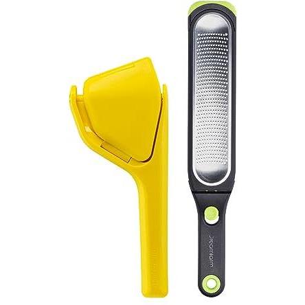 DreamFarm Fluicer Citruspresser og Ozest Rivejern, Centrifuga
