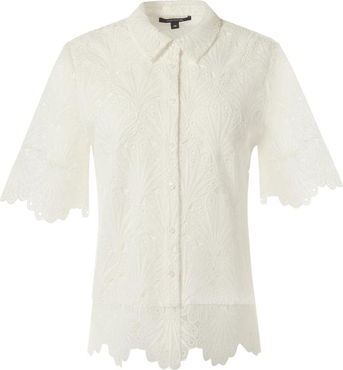 Immagine prodotto Comma Bluse Boxy-Bluse aus Spitze mit Viskose-Futter (36)