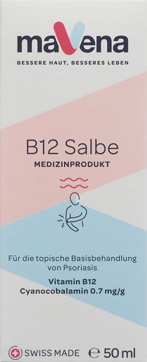 Immagine prodotto Mavena Vitamina B12 (Crema corpo, 50 ml)