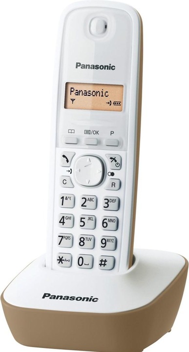 Actual product image Panasonic KX-TG 1611PDJ Cordless Telephone Beige