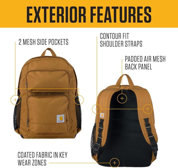 Actual product image Carhartt Einfach-Rucksack 27 L Braun (27 l)