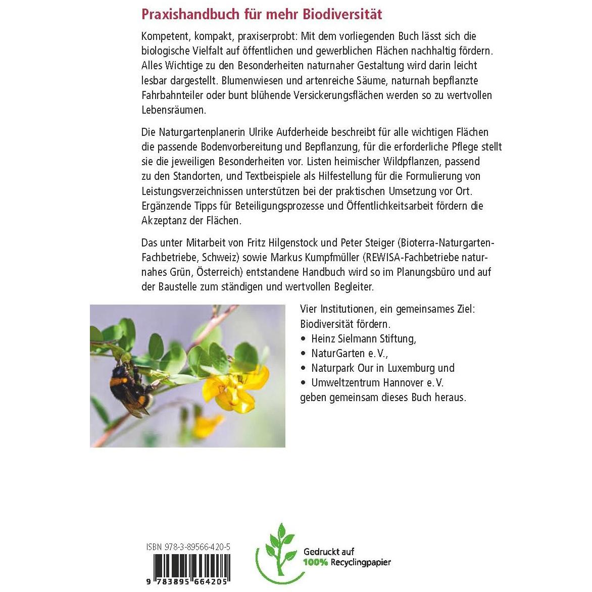 Thumbnail - Öffentliche und gewerbliche Grünflächen naturnah, Sachbücher von Ulrike Aufderheide