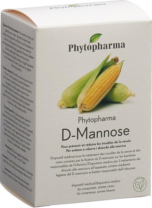 Produktbild Phytopharma D-Mannose (60 Stk., 359.10 ml, 121 g)