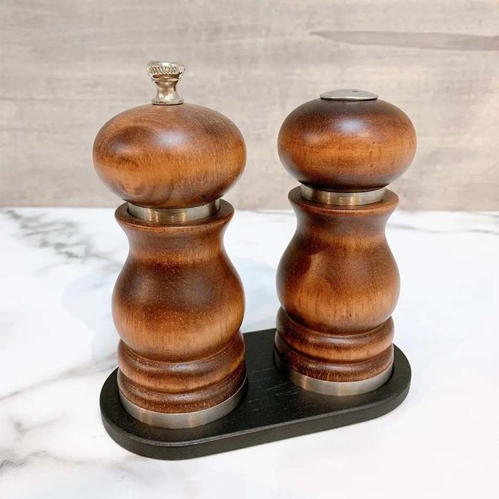 Actual product image Hermex Spice Mill Coaster Pepper Mill Coaster Spice Mill Base